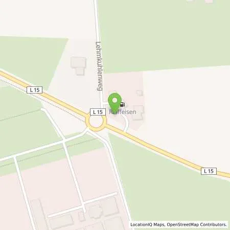 Standortübersicht der Tankstelle Raiffeisen Stendal-Tankstelle Stendal in 39576 Stendal