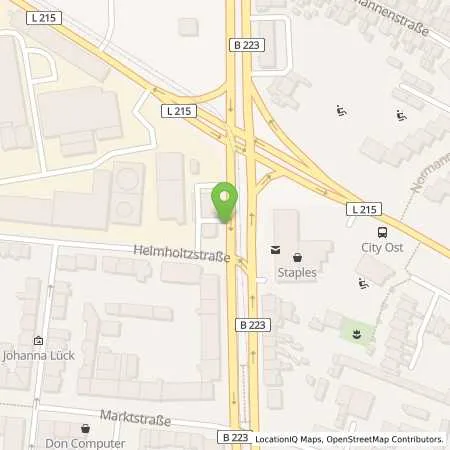 Standortübersicht der Tankstelle star Tankstelle in 46045 Oberhausen