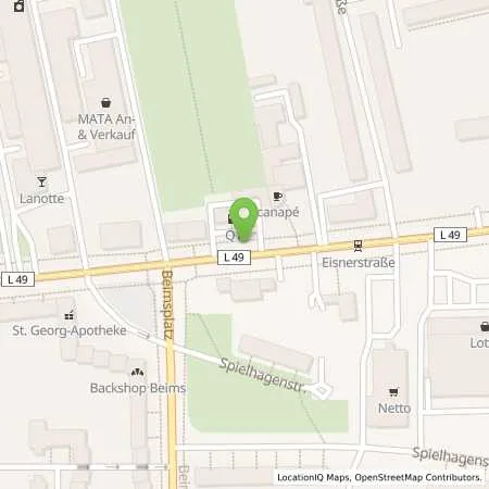 Standortübersicht der Tankstelle Q1 Tankstelle in 39110 Magdeburg