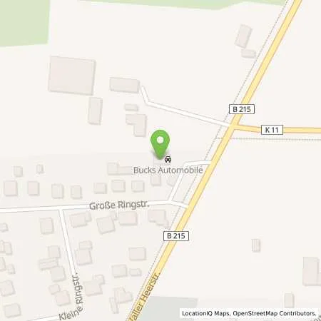 Standortübersicht der Tankstelle Raiffeisen- Warengenossenschaft Heidesand eG in 27283 Verden (Walle)