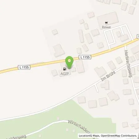 Standortübersicht der Tankstelle ALFDORF - HAUPTSTRASSE 119/121 in 73553 Alfdorf