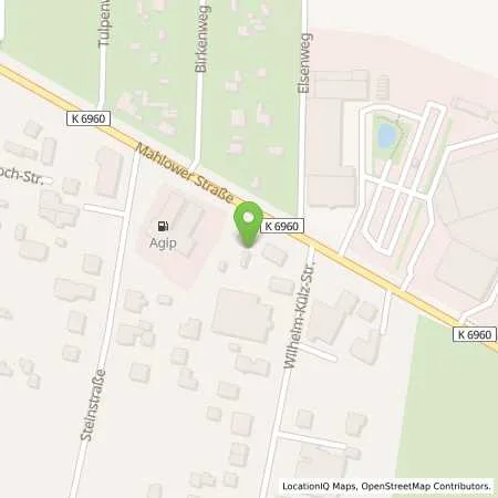 Standortübersicht der Tankstelle TELTOW - MAHLOWER STR. 241 in 14513 Teltow