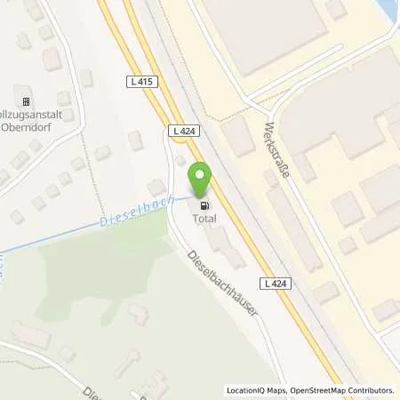 Standortübersicht der Tankstelle Esso Tankstelle in 78727 OBERNDORF