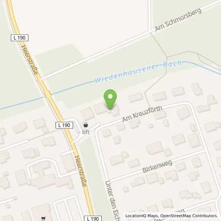 Standortübersicht der Tankstelle bft-Tankstelle in 29693 Hodenhagen