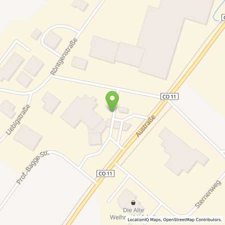 Standortübersicht der Benzin-Super-Diesel Tankstelle: Shell Neustadt B.Coburg Roentgenstr. 10 in 96465, Neustadt B.Coburg