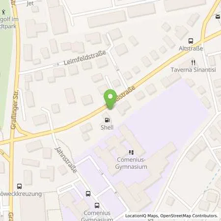 Standortübersicht der Tankstelle Shell Deggendorf Ruselstr. 8 in 94469 Deggendorf