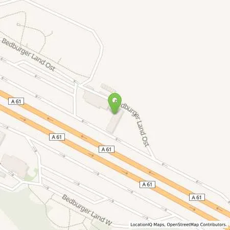 Standortübersicht der Tankstelle Aral Tankstelle, BAT BEDBURGER LAND WEST in 50181 Bedburg