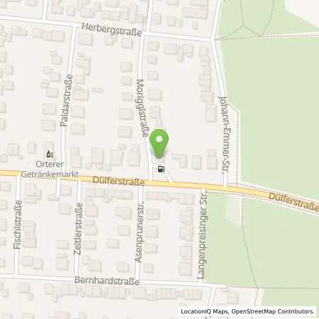 Standortübersicht der Tankstelle Süd-Treibstoff Tankstelle in 80995 München