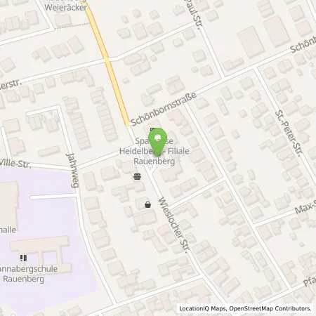 Standortübersicht der Tankstelle Esso Tankstelle in 69231 RAUENBERG