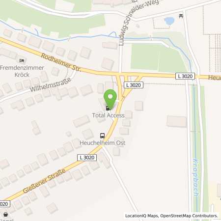 Standortübersicht der Benzin-Super-Diesel Tankstelle: AVIA Tankstelle in 35452, Heuchelheim