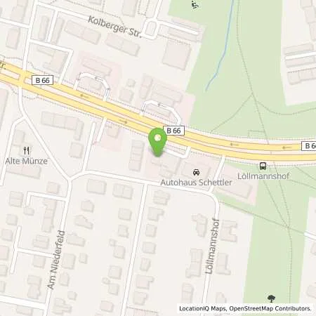 Standortübersicht der Tankstelle Aral Tankstelle in 33605 Bielefeld