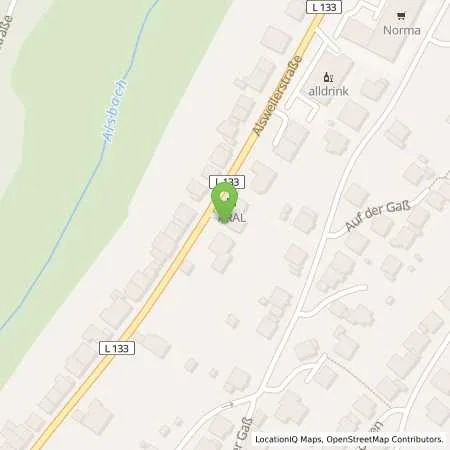 Standortübersicht der Tankstelle Aral Tankstelle in 66646 Marpingen