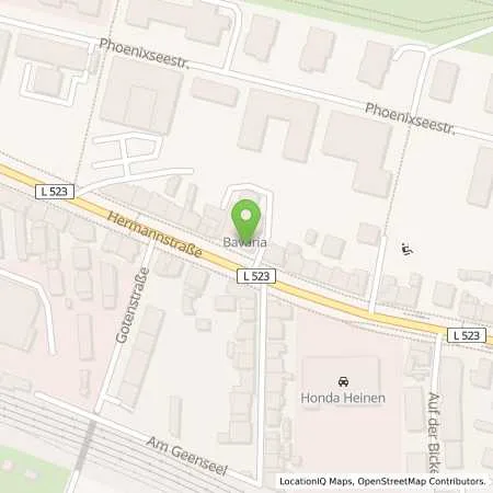 Standortübersicht der Tankstelle Bavaria Petrol in 44263 Dortmund