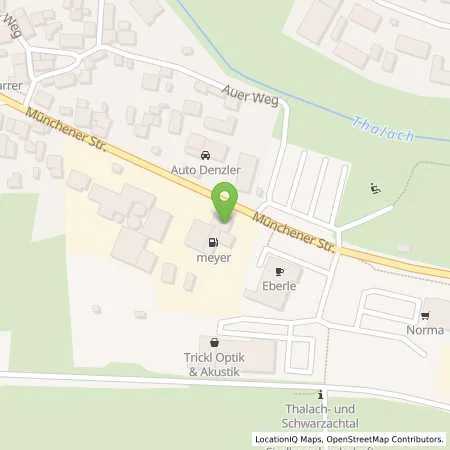 Standortübersicht der Tankstelle AVIA Tankstelle in 91177 Thalmässing