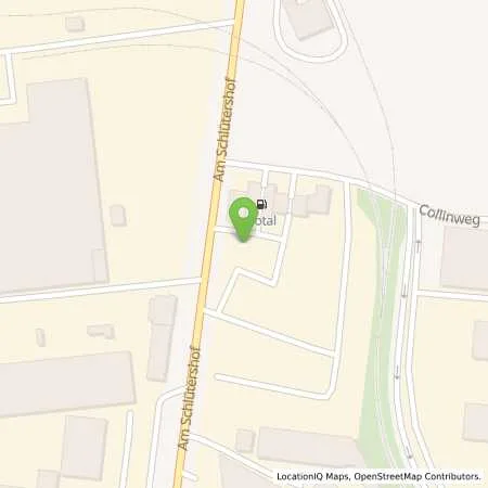 Standortübersicht der Tankstelle TotalEnergies Autohof Duisburg in 47059 Duisburg