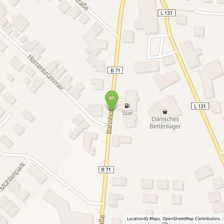 Standortübersicht der Tankstelle star Tankstelle in 27404 Zeven