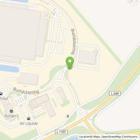 Standortübersicht der Tankstelle TotalEnergies Autohof Bad Rappenau in 74906 Bad Rappenau