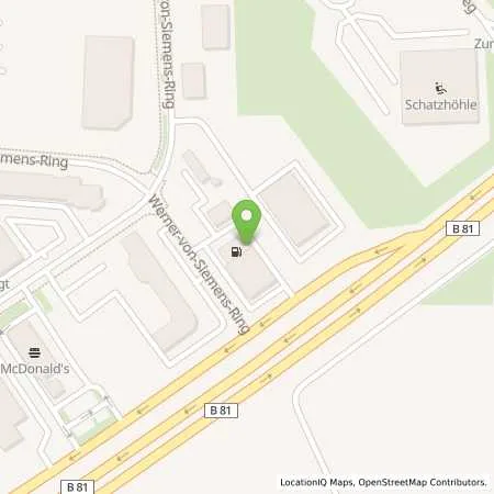 Standortübersicht der Tankstelle Shell Magdeburg Werner-von-Siemens-Ring 15 in 39116 Magdeburg