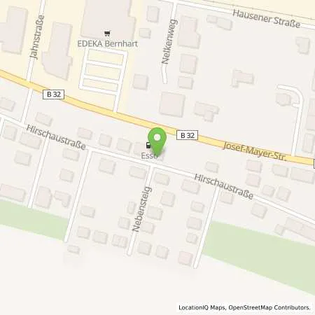 Standortübersicht der Tankstelle Esso Tankstelle in 72393 BURLADINGEN