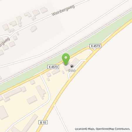 Standortübersicht der Benzin-Super-Diesel Tankstelle: Esso Tankstelle in 75223, NIEFERN-OESCHELBRONN