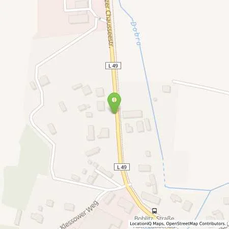 Standortübersicht der Tankstelle TotalEnergies Luebbenau/Ot Boblitz in 03222 Luebbenau/Ot Boblitz