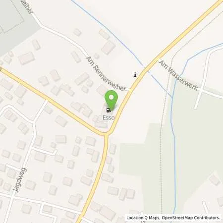 Standortübersicht der Tankstelle Esso Tankstelle in 90562 HEROLDSBERG