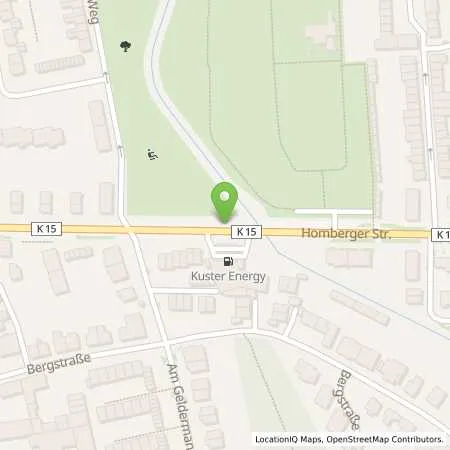 Standortübersicht der Tankstelle budget öl in 47441 Moers