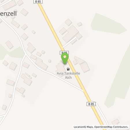 Standortübersicht der Benzin-Super-Diesel Tankstelle: AVIA Tankstelle in 94267, Prackenbach