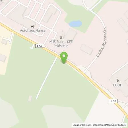 Standortübersicht der Tankstelle Shell Eutin Lübecker Landstr 36 in 23701 Eutin