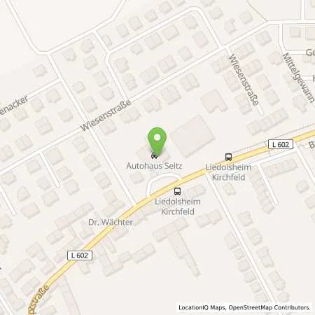 Standortübersicht der Tankstelle Minera Creditank Dettenheim in 76706 Dettenheim (Liedolsheim)