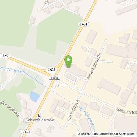 Standortübersicht der Benzin-Super-Diesel Tankstelle: bft-Station  Elaine Funke in 58313, Herdecke