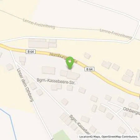 Standortübersicht der Tankstelle Tankhof Eschershausen in 37632 Eschershausen