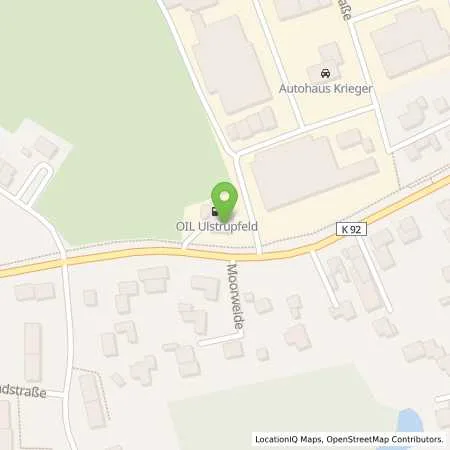 Standortübersicht der Tankstelle OIL! Tankstelle Glücksburg in 24960 Glücksburg