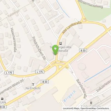 Standortübersicht der Tankstelle ST GEORGEN, ALTE LANDSTR in 78112 St Georgen