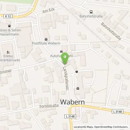 Standortübersicht der Tankstelle Aral Tankstelle in 34590 Wabern