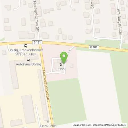 Standortübersicht der Tankstelle Esso Tankstelle in 04435 SCHKEUDITZ