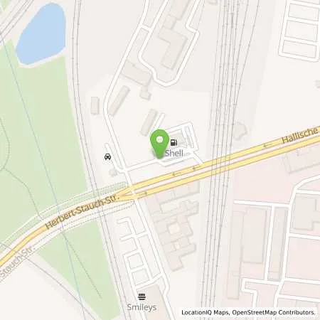 Standortübersicht der Tankstelle Shell Magdeburg Hallische Str. 12 in 39104 Magdeburg