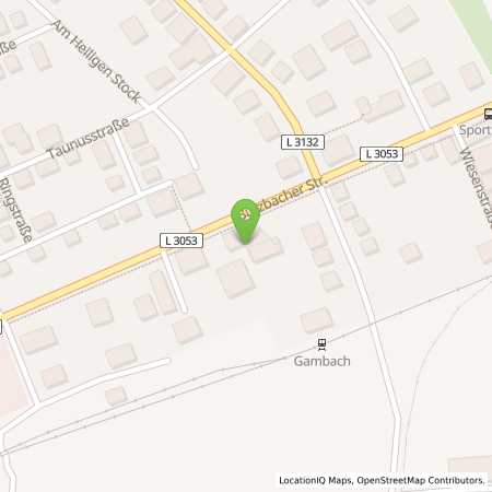 Standortübersicht der Benzin-Super-Diesel Tankstelle: Esso Tankstelle in 35516, MUENZENBERG