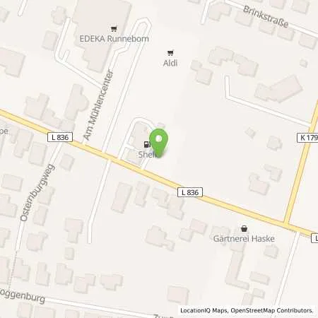 Standortübersicht der Tankstelle Shell Emstek Lange Str. 33 in 49685 Emstek