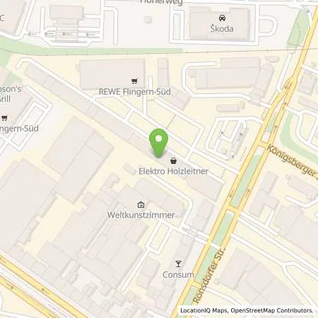 Standortübersicht der Tankstelle Sprint Düsseldorf Ronsdorfer Str. in 40233 Düsseldorf