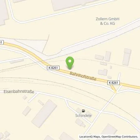 Standortübersicht der Tankstelle JET HERBERTINGEN ZOLLERNSTR. 1 in 88518 HERBERTINGEN