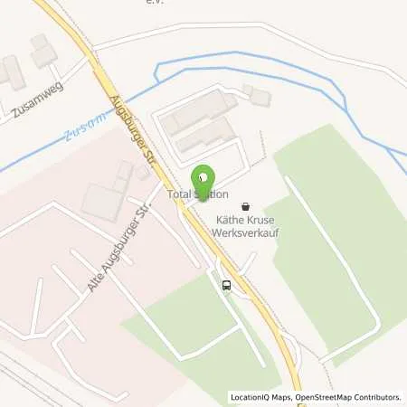 Standortübersicht der Tankstelle TotalEnergies Donauwoerth in 86609 Donauwoerth