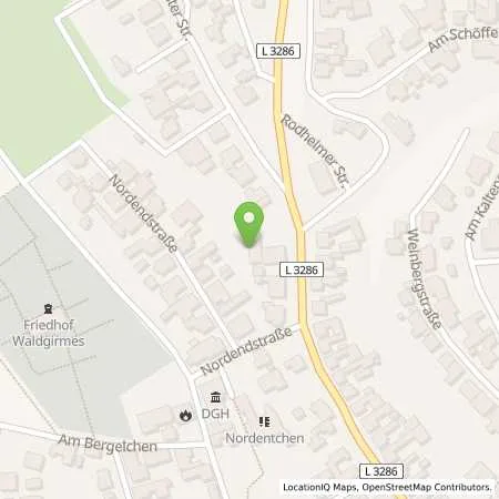 Standortübersicht der Tankstelle Tank Stop Best in 35633 Lahnau (Waldgirmes)