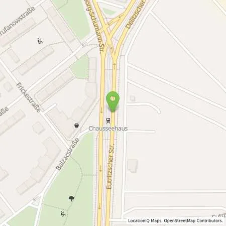 Standortübersicht der Tankstelle Aral Tankstelle in 04105 Leipzig