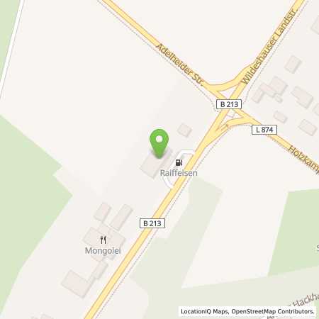 Standortübersicht der Benzin-Super-Diesel Tankstelle: Esso Tankstelle in 27777, GANDERKESEE