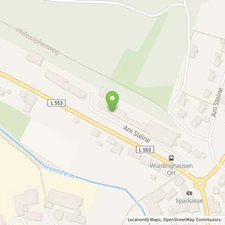 Standortübersicht der Tankstelle Raiffeisen Sauerland Hellweg Lippe eG in 57399 Würdinghausen