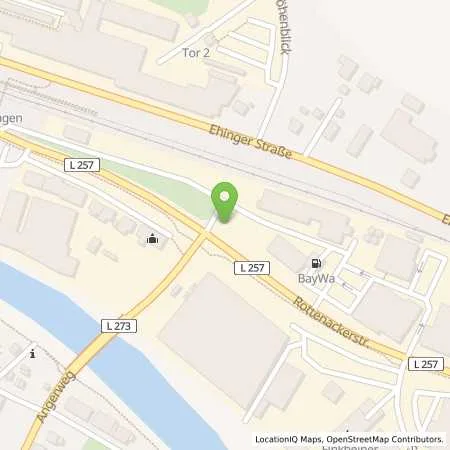 Standortübersicht der Tankstelle BayWa Tankstelle Munderkingen in 89597 Munderkingen