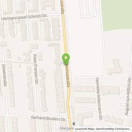 Standortübersicht der Tankstelle SB Koeln Rochusstr. 353 in 50827 Koeln