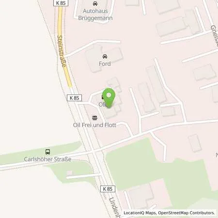 Standortübersicht der Tankstelle OIL! Tankstelle Neubrandenburg in 17036 Neubrandenburg