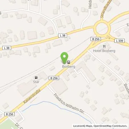 Standortübersicht der Tankstelle star Tankstelle in 51545 Waldbröl